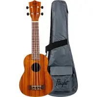 Flight NUS250 Soprano Ukulele Acacia