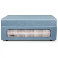 Crosley Voyager Portable Turntable with Bluetooth Out Washed Blue