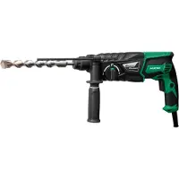 HiKOKI DH26PC2, SDS-plus, Sort, Grøn, 2,6 cm, 1100 rpm, 2,9 J, 4300 IPM