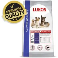 Lukos Puppy & Junior Medium/Large hundefoder