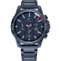 Tommy Hilfiger Herreur 1791789 Mason Blå/Stål Ø45 mm