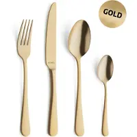 Amefa Austin 1410 - 24 dele sæt i trend box - guld