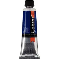 Cobra Artist vandblandbar oliemaling tube Phthalo Blue 570