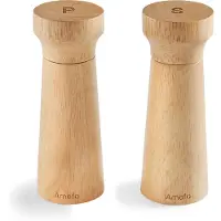 Amefa Modern 676511PE27PS2, 2-piece salt and pepper mill set, wood, 15 cm