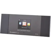 Albrecht DR 463, Bærbar, Digital, DAB+, FM, UKW, Grå, Amazon Music, Spotify, Monokromatisk