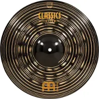 Meinl 16" Classics Custom Dark Heavy Crash & Gear4music Boom Arm Stand Black