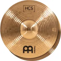 Meinl HCS Bronze 13" Hi-Hats & Gear4music Stand Black