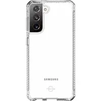 Itskins SPECTRUM R Clear - Bagsidecover til mobiltelefon - gennemsigtig - for Samsung Galaxy S21+ 5G