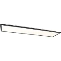 QAZQA Moderne loftslampe sort inkl. LED 120 cm - Liv