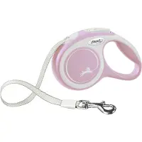 Flexi 4000498043400, Hund, Fleksibel hundesnor, Lyserød, Tape, 8 kg, Billede
