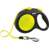 Flexi New Neon yellow leash L 5M 50KG
