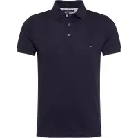 Tommy Hilfiger Bluser & t-shirts 'CORE 1985 SLIM POLO' navy / brandrød / hvid