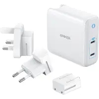 Anker PowerPort III Duo 2x USB-C 60W - White
