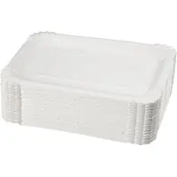 Abena Pølsebakke, Gastro, 20x13cm, hvid, pap - (6 stk.)