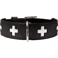 Hunter Halsbånd Swiss - Sort - 55 cm