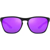 Oakley - Solbriller - Manorburn Matte Black Prizm Violet til Unisex - Sort