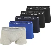 Jack & Jones Boksershorts navy / royalblå / lysegrå / sort / hvid