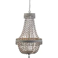 QAZQA Klassisk udendørs gulvlampe sort 170 cm IP44 - New Orleans 1