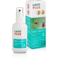 Care plus - Insektbeskyttelse - Anti-Insect Naturel spray 100ml til Unisex - Grøn