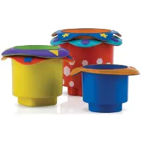 Nuby Badelegetøj - Badekopper - 5-Pak - - OneSize - Badelegetøj