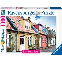 Ravensburger Puslespil - 1000 Brikker - Aarhus - - OneSize - Puslespil