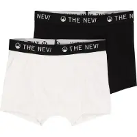 The New Boxershorts - 2-pak - Noos - Sort/Hvid - - 15-16 år (170-176) - Boxershorts