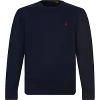 Ralph Lauren Polo Ralph Laurentil mænd. 710766772003 RL-fleece-sweatshirt i marineblå (XXL), Casual, Bomuld