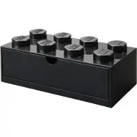 Room copenhagen 8-knops skrivebordsskuffe - sort 5006876