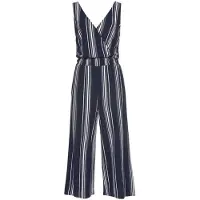 LASCANA Jumpsuit marin / hvid