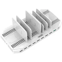 UNITEK Charging station Y-2190, 10 x USB QC3.0 USB-C Power Delivery 160W