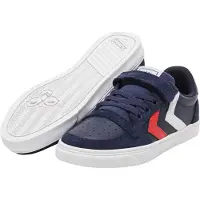 Hummel Sko - Slimmer Stadil Leather Low Jr. - Peacoat - - 30 - Sko