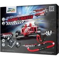 Darda Flash Fighter, Vehicle & track set, 5 År, Sort, Rød