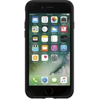 Spigen Liquid Air-etui til iPhone 7 / 8 / SE 2020 / SE 2022 - Sort