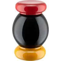 Alessi Twergi salt- og peberkværn 11 cm Sort