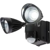 Airam Garage PIR Light 2X3W COB LED 400lm 8710492 Modsvarer: N/A