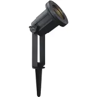 Nordlux Spotlight havelampe med spyd, sort