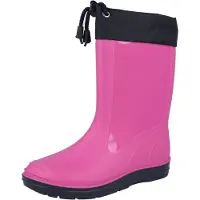 Beck Gummistøvler marin / pink