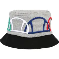 Ellesse Bøllehat - Pinala - Gråmeleret/Sort m. Logoer - - OneSize - Bøllehat