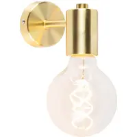 QAZQA Smart Art Deco væglampe guld inkl. G95 WiFi pære - Facil