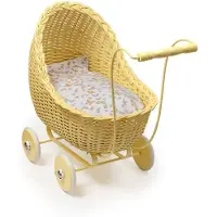 Smallstuff Dukkevogn - Soft Yellow - - OneSize - Dukkevogn