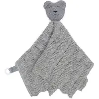 Smallstuff Nusseklud - 35x35 cm - Gråmeleret m. Bamse - - OneSize - Nusseklud