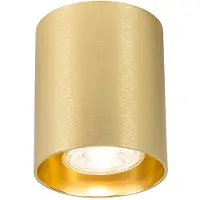QAZQA Smart spotlight guld inkl. WiFi GU10 - Tubo