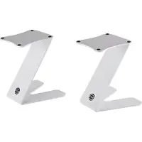 K&M 26773 Table Monitor Z-Stands White