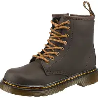 Dr. Martens Støvler - 1460 J Wildhorse Lamper - Dark Brown - - 33 - Støvler