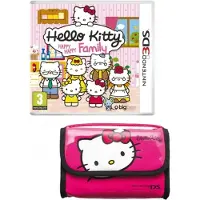 Nintendo Games 3ds Hello Kitty Happy Happy Family + Game Traveler Pack