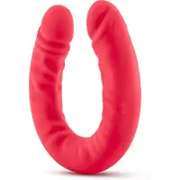 Blush Rusé Silicone Rød Dobbelt Dildo - 46 cm