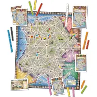 Days of Wonder Ticket to Ride Map Collection #6 France & Old West