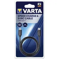 Varta Hurtigopladning Og Synkronisering Usb-c Til Usb-c Kabel 1 M