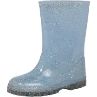 Beck Gummistøvler lyseblå / sølv