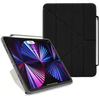 Pipetto Origami No3 Pencil Case iPad Pro 11 Gen 1-4 Black - Tasche